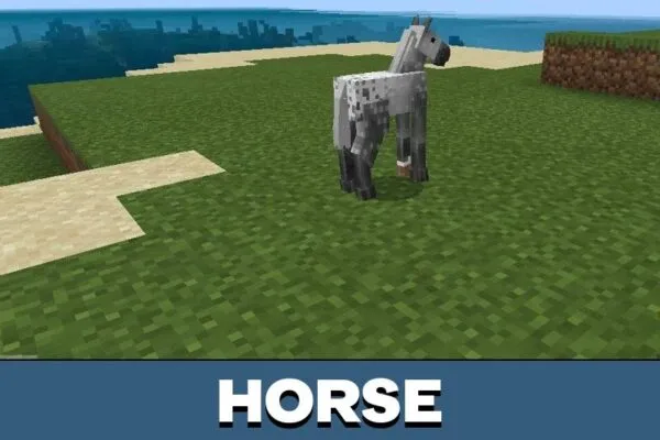 Horse from Animal Texture Pack for Minecraft PE