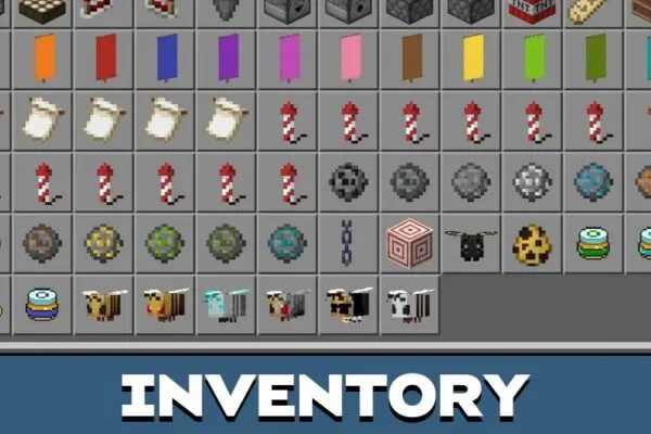 Inventory from Bee Mod for Minecraft PE