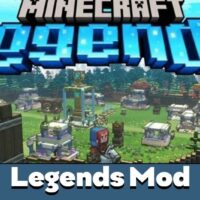 Minecraft Legends Blocks Mod for Minecraft PE