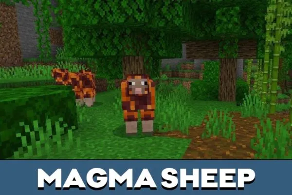 Magma Mob from Sheep Mod for Minecraft PE