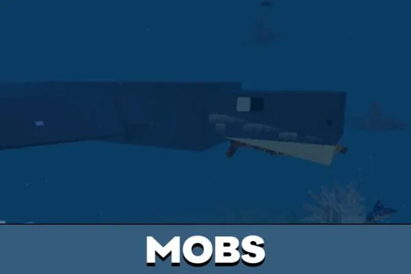 Mobs from Whale Mod for Minecraft PE