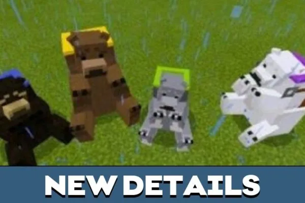 Details from Bear Mod for Minecraft PE