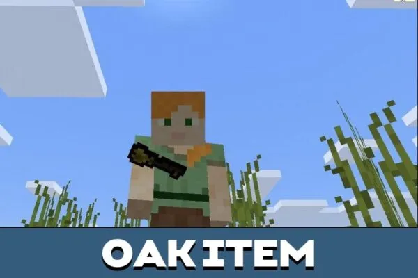 Oak item from Magical Broomstick Mod for Minecraft PE