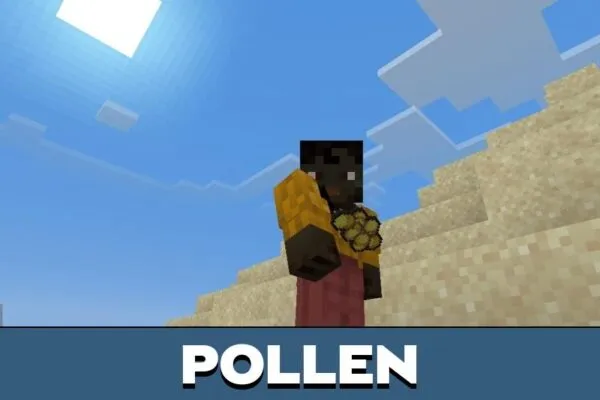 Pollen from Bee Mod for Minecraft PE