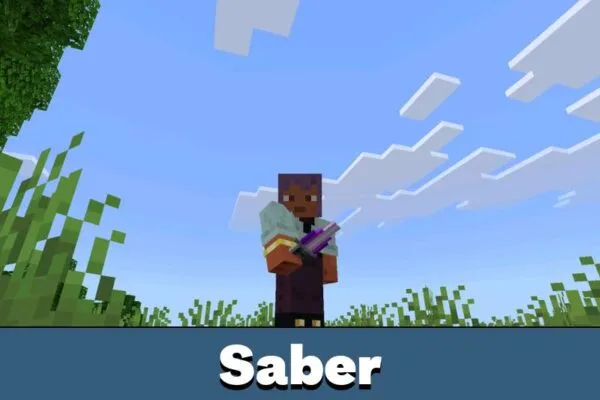 Saber From Star Wars Mod for Minecraft PE