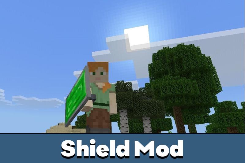 Download Shield Mod for Minecraft PE Shield Mod for MCPE