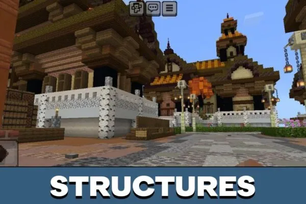 Structures from Bee Mod for Minecraft PE
