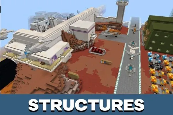 Structures from Military Base for Minecraft PE