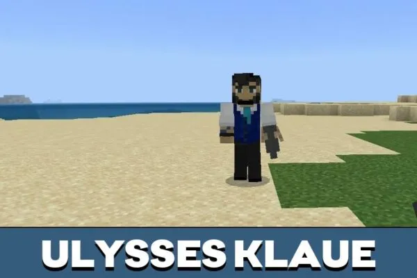 Ulysses Klaue from Black Panther Mod for Minecraft PE