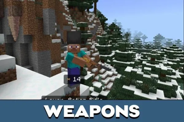 Weapons from Wild West for Minecraft PE