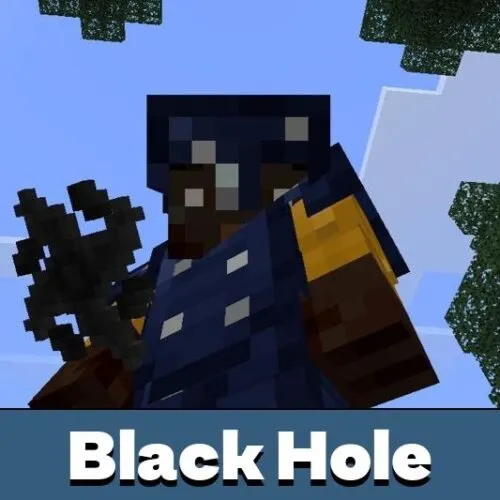 Black Hole Mod for Minecraft PE