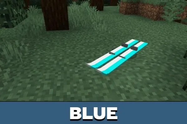 Blue Item from Ski Mod for Minecraft PE