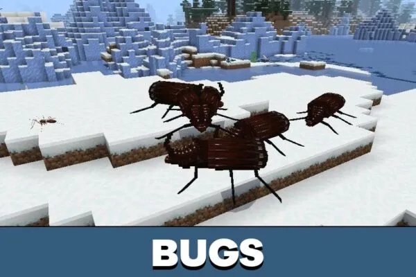 Bugs from Star Insects Mod for Minecraft PE