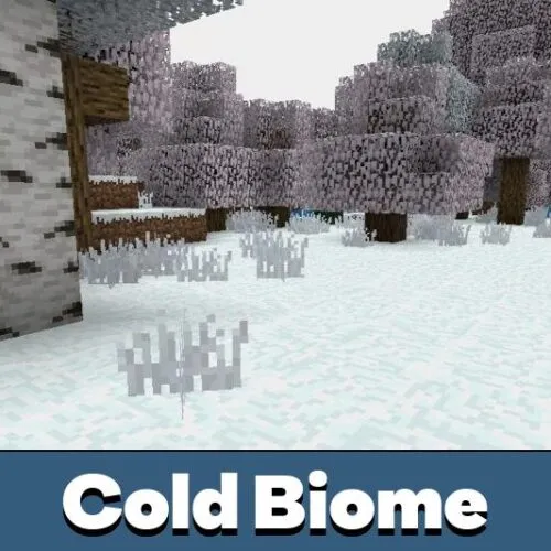 Cold Biome Mod for Minecraft PE