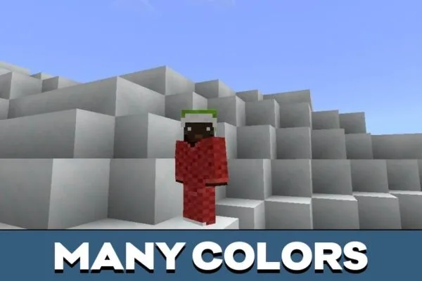 Colors from Hat Mod for Minecraft PE