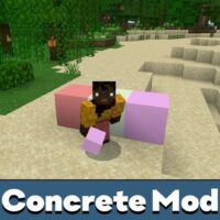 Concrete Mod for Minecraft PE