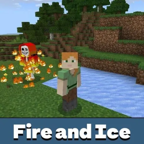 Fire and Ice Mod for Minecraft PE