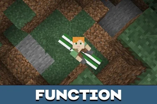 Function from Ski Mod for Minecraft PE