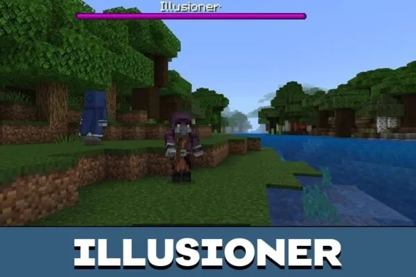 Illusioner from Illager Mod for Minecraft PE