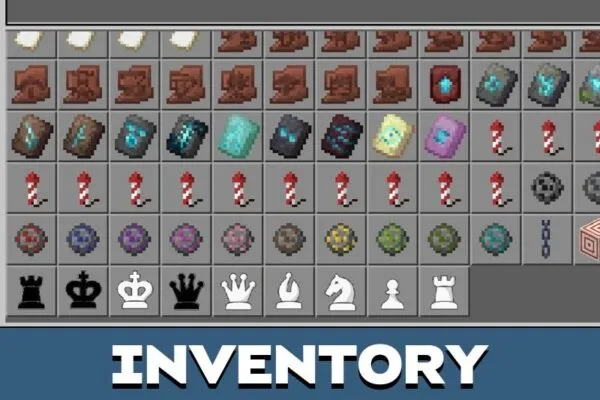 Inventory from Chess Mod for Minecraft PE