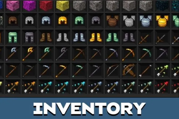 Inventory from Forest Texture for Minecraft PE