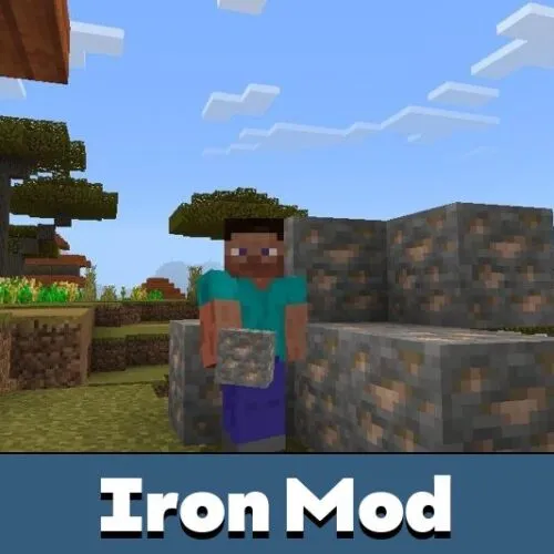 Iron Mod for Minecraft PE