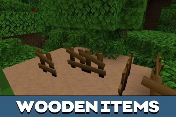 Items from Barricades Mod for Minecraft PE