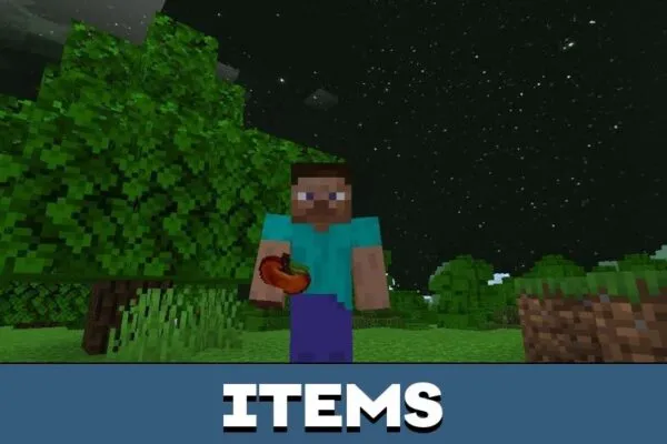 Items from Forest Texture for Minecraft PE