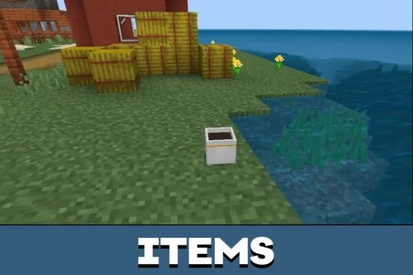 Items from Guardians of the Galaxy Mod for Minecraft PE