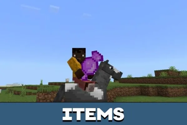 Items from Horse Sport Mod for Minecraft PE