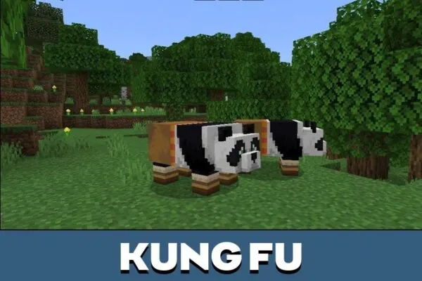 Kung Fu Panda Texture Pack for Minecraft PE