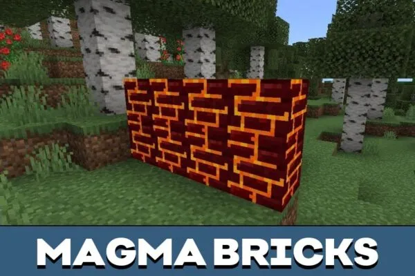 Magma from Brick Mod for Minecraft PE