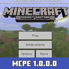 Minecraft PE 1.0.0 Apk Download [2023]