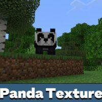 Panda Texture Pack for Minecraft PE
