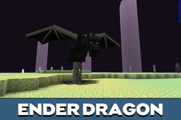 Ender Dragon from Minecraft PE 1.0