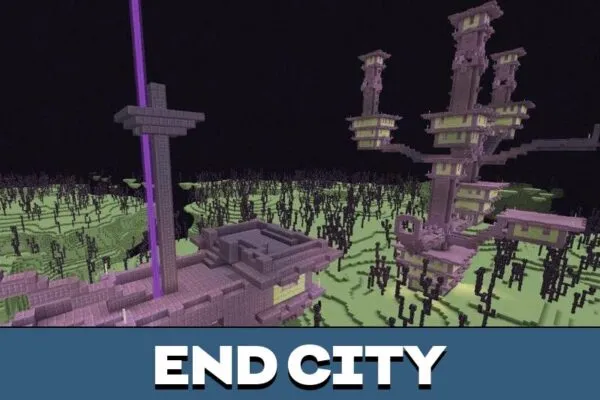 End City from Minecraft PE 1.0