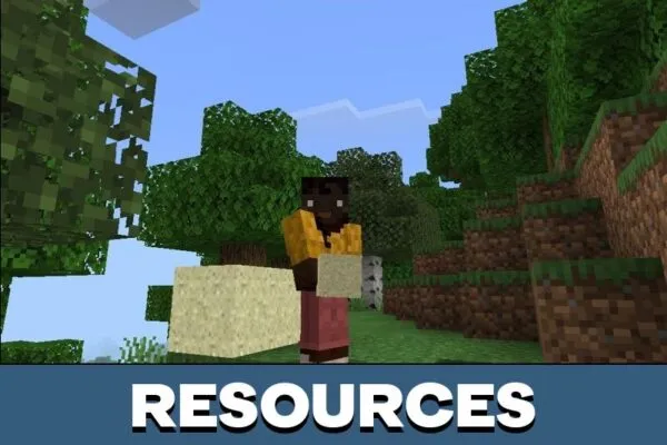 Resources from Sand Mod for Minecraft PE