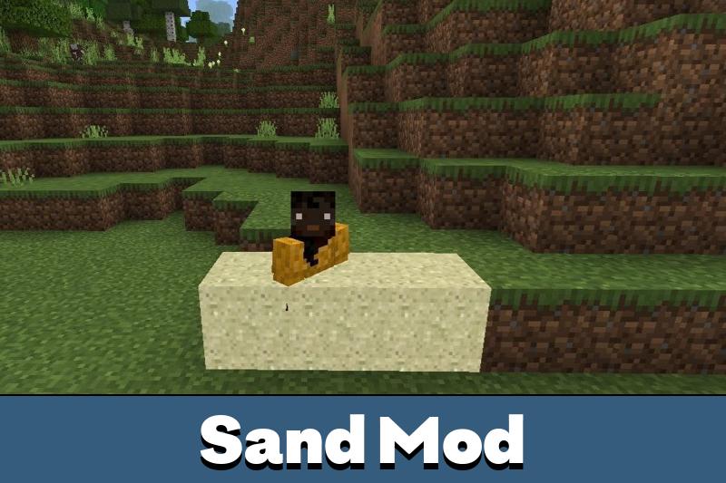 Download Sand Mod for Minecraft PE Sand Mod for MCPE