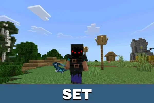 Set from Dungeons Mod for Minecraft PE