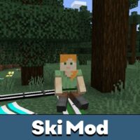 Ski Mod for Minecraft PE
