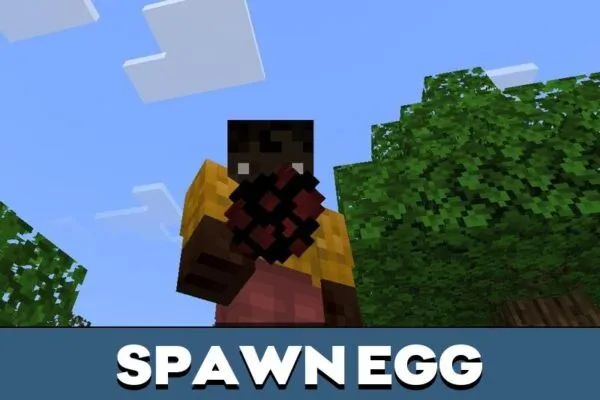 Spawn egg from UFO Mod for Minecraft PE