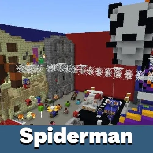 Spiderman Map for Minecraft PE