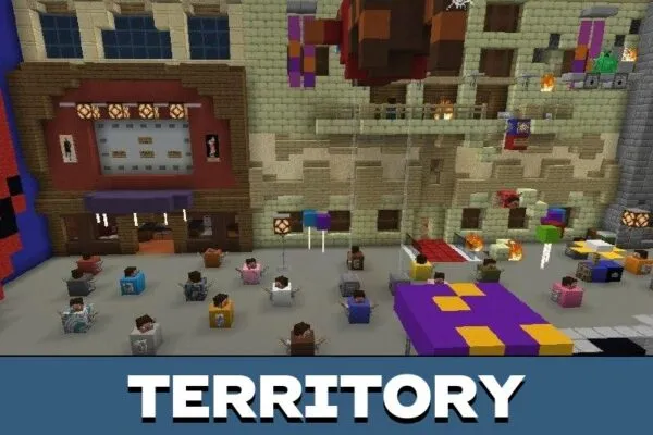 Territory from Spiderman Map for Minecraft PE