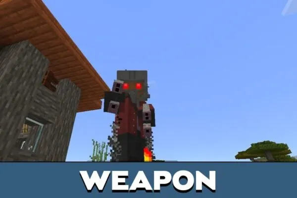 Weapon from Guardians of the Galaxy Mod for Minecraft PE