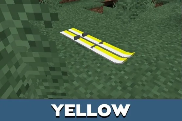 Yellow Item from Ski Mod for Minecraft PE