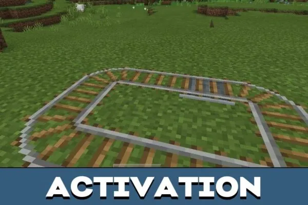 Activation from Minecart Mod for Minecraft PE