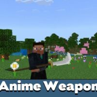 Anime Weapons Mod for Minecraft PE