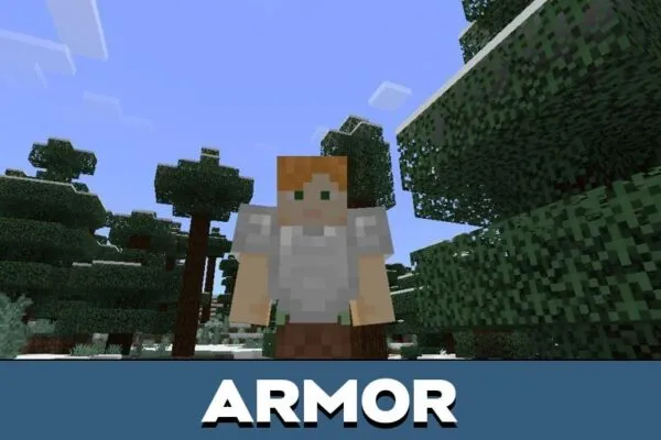 Armor from Iron Texture for Minecraft PE