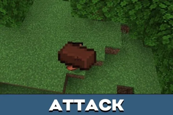 Attack from Brick Mod for Minecraft PE