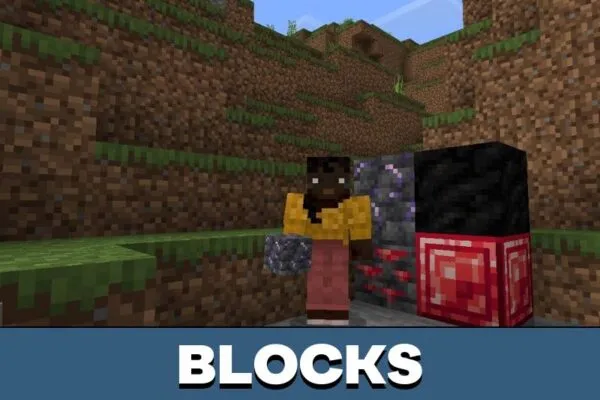 Blocks from Adventure Mod for Minecraft PE